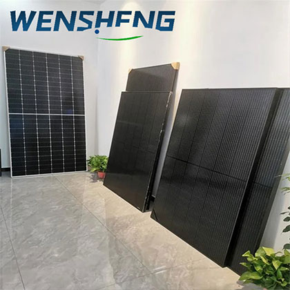 Full Black Design Solar Panel Warehouse 415 Watt 410W Module Germany