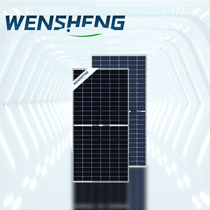 Double Glazed Solar Panels 144csll 550W Watts Double Sided Solar Panels